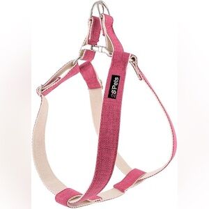 2S2 Pets 100% Organic Hemp and Organic Cotton Harness for Dogs Sz L Pink 50-90#